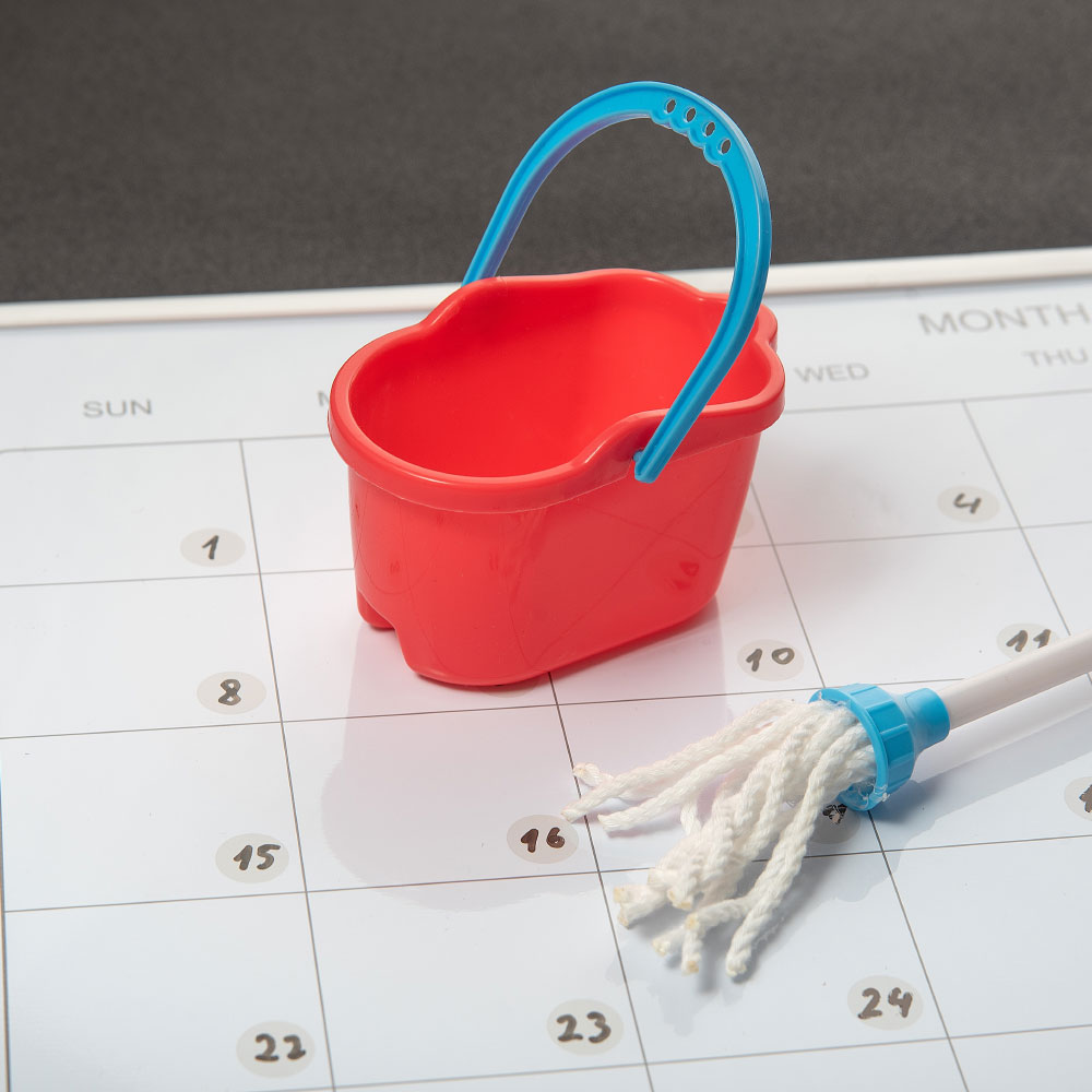 Cleaning schedule icon